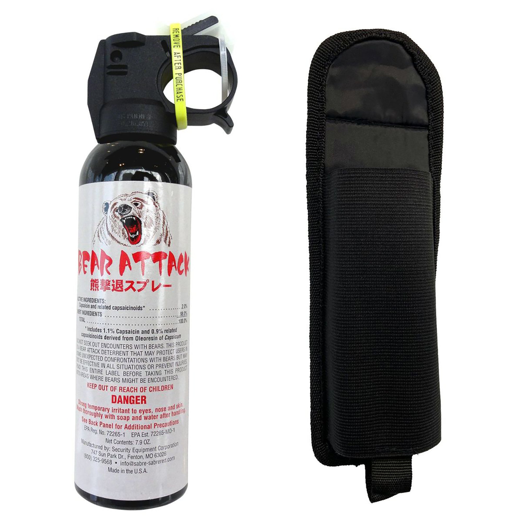 Bear Attack Bear Repellent Spray [Bear Protection & Safety Product