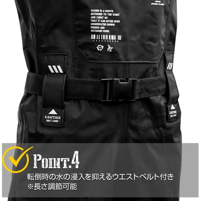 DRESS Airborne Chest High Waders Kids/Women's Chest High Boots (Radial Sole)