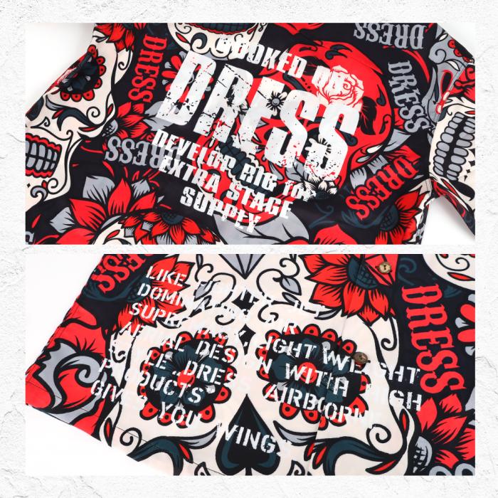 DRESS アロハシャツ カラベラ Mサイズ