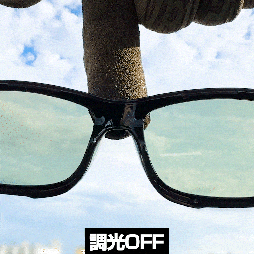 DRESS スマートサングラス0.1s(瞬間調光偏光サングラス)