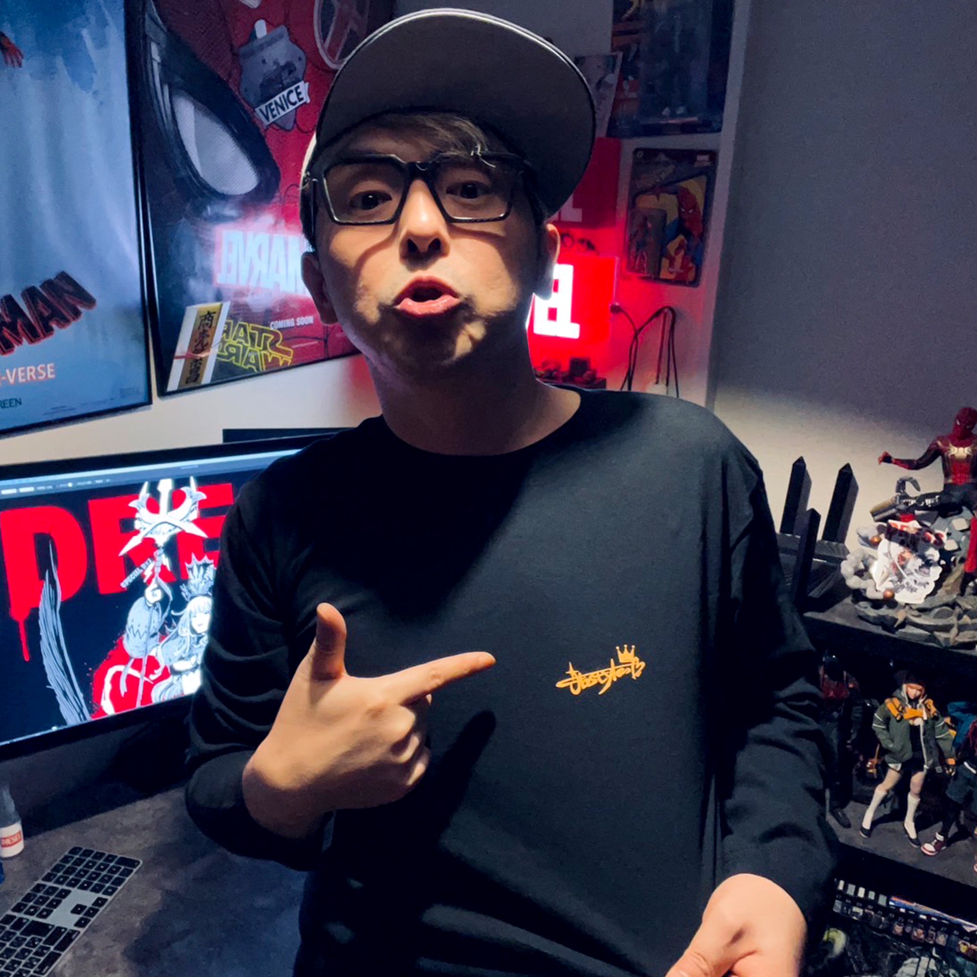 jbstyle.×DRESS コラボロングTシャツ オリジナルデザイン