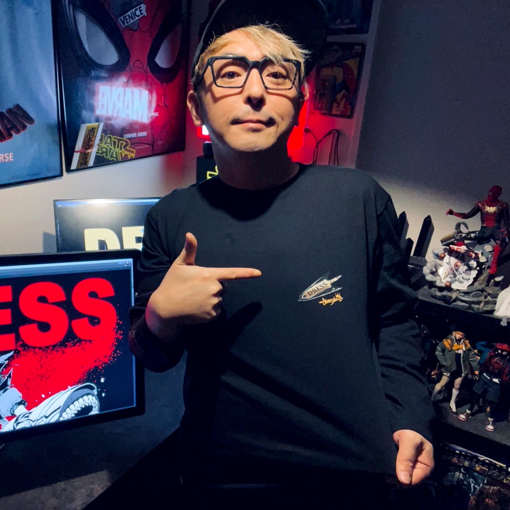 【残り2枚/Lサイズのみ】jbstyle.×DRESS コラボロングTシャツ