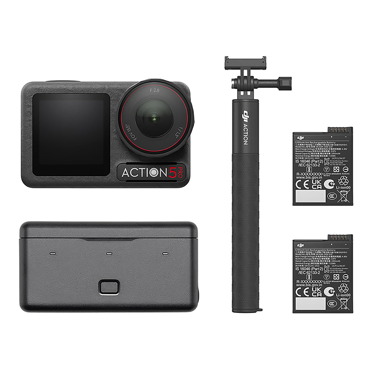 DJI Osmo Action 5 Pro アドベンチャーコンボ+付属品 | ヤマダウェブコム