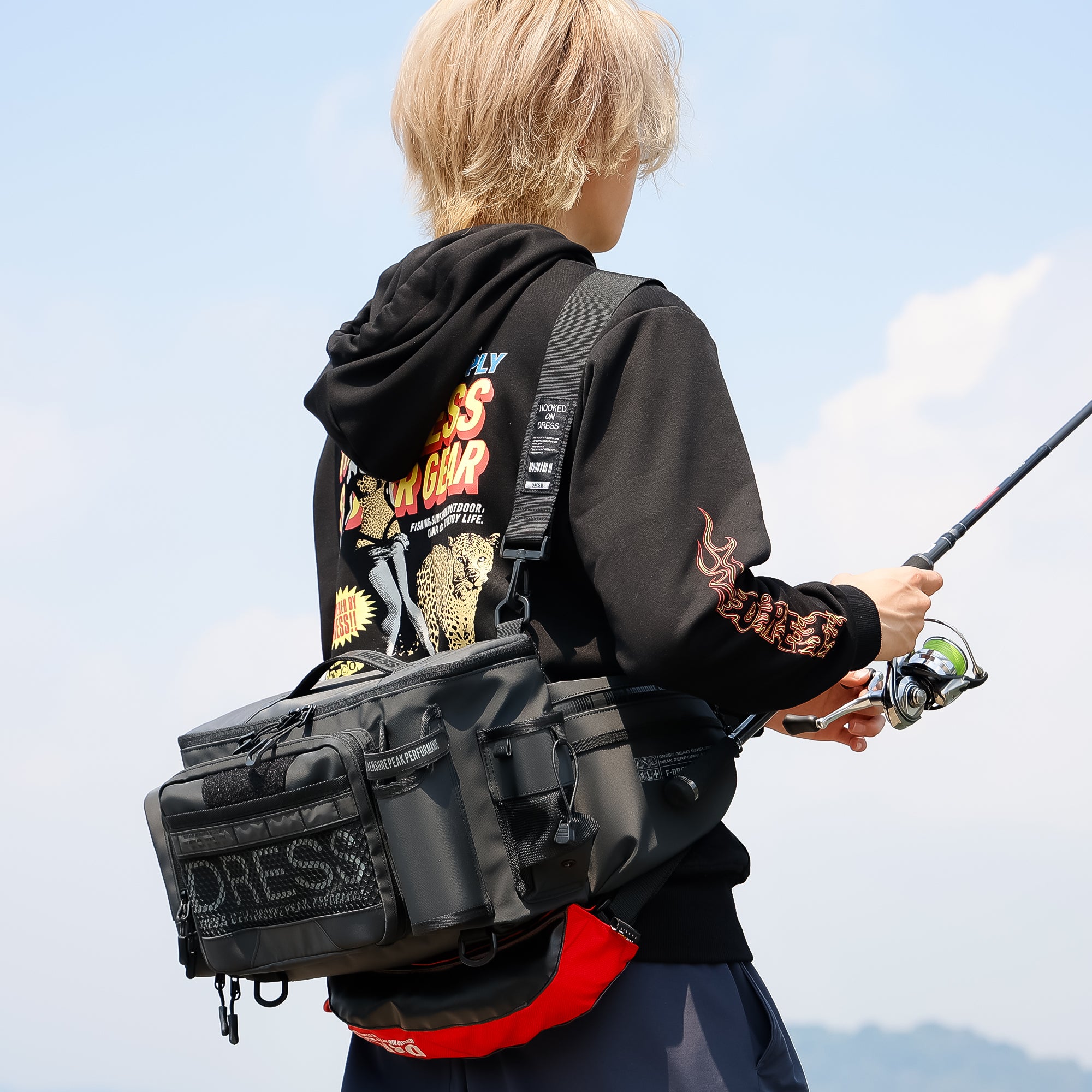 DRESS Eging Bag, a bag specifically for squid fishing