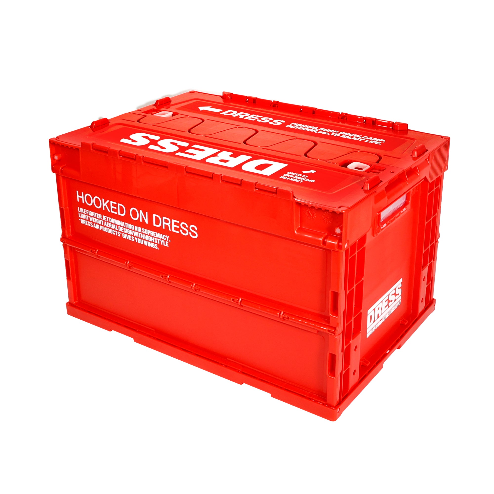 【WEB限定】DRESS 折りたたみコンテナ 50L