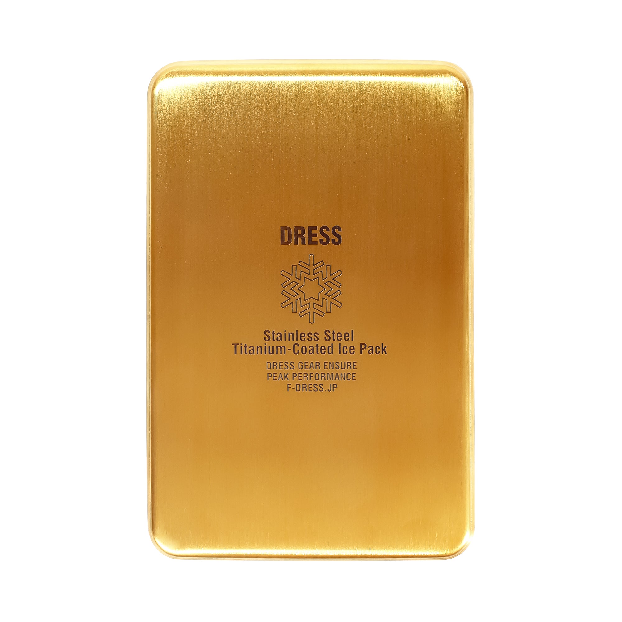 【予約受付中!】DRESS 金属製保冷剤 チタンコート【5月末発売!】