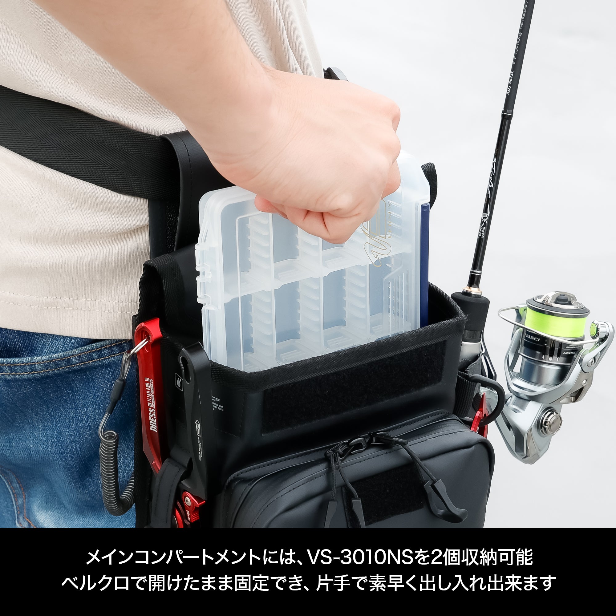 DRESS タクティカル シールドレッグバッグ AIRBORNE