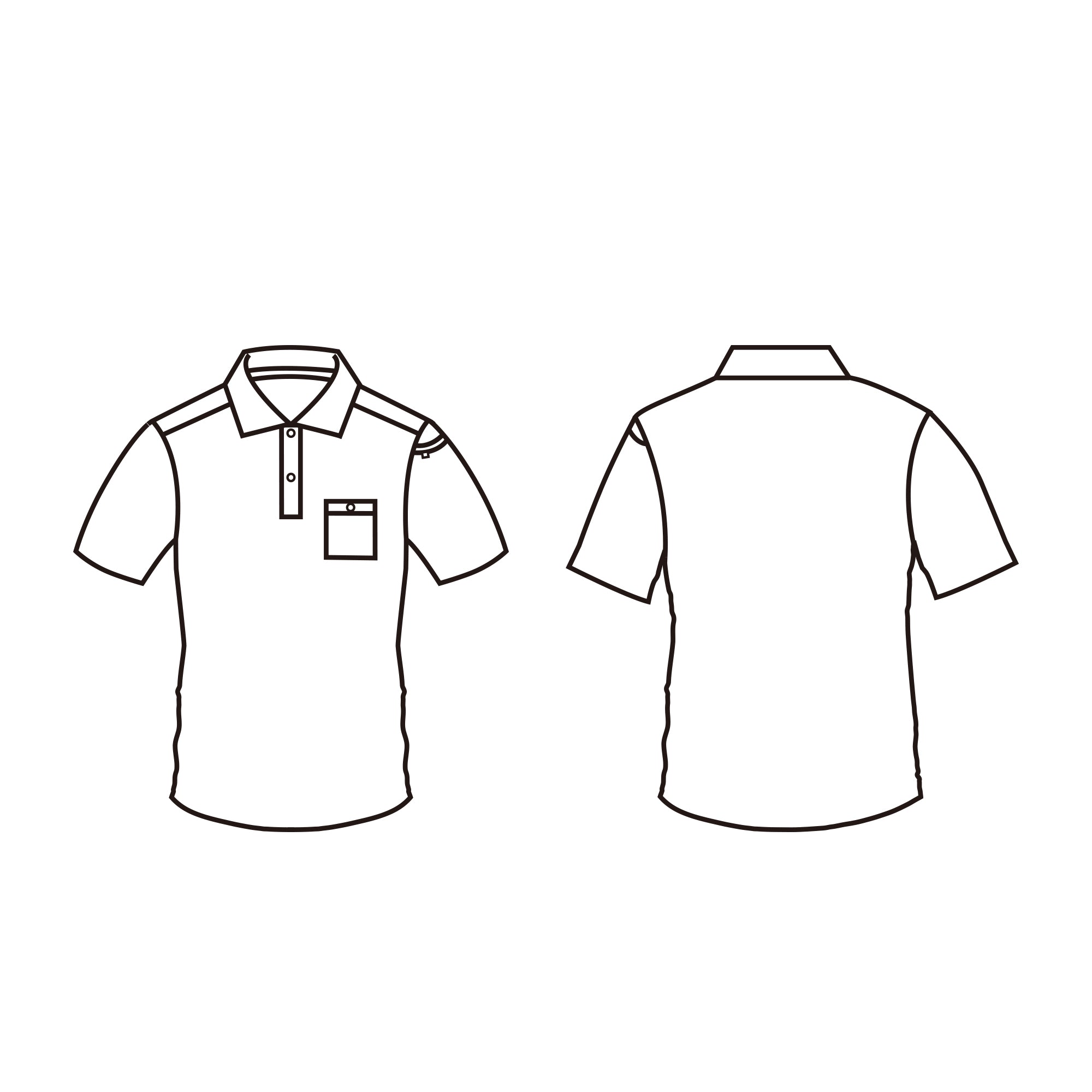 BURTLE 667 半袖ポロシャツ(ユニセックス)【ブラック】バートル