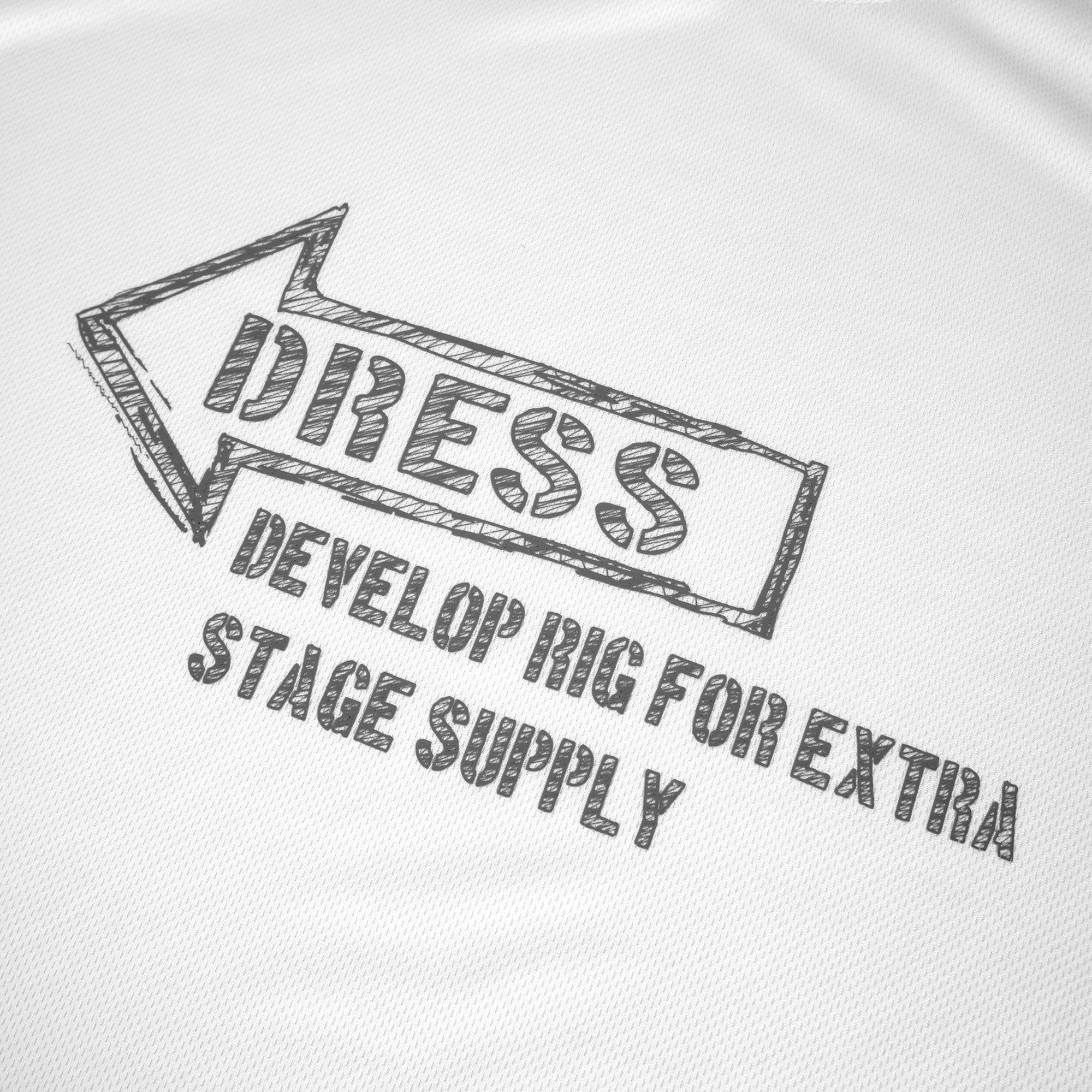 DRESS Sketch Line Dry T-shirt