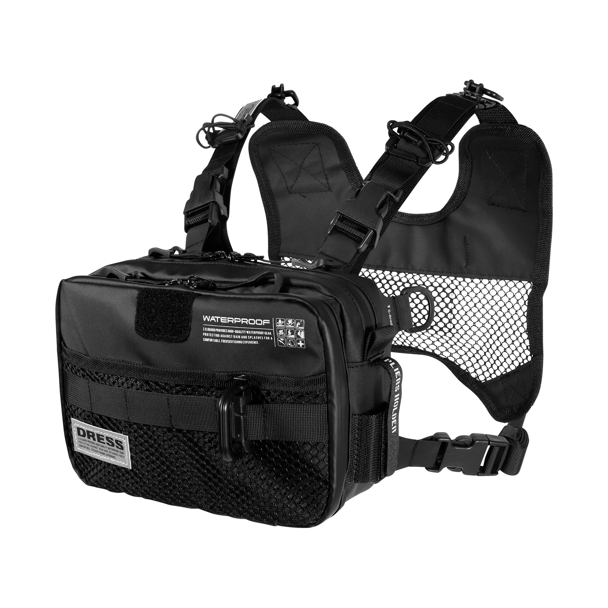 DRESS タクティカルシールドチェストバッグ
