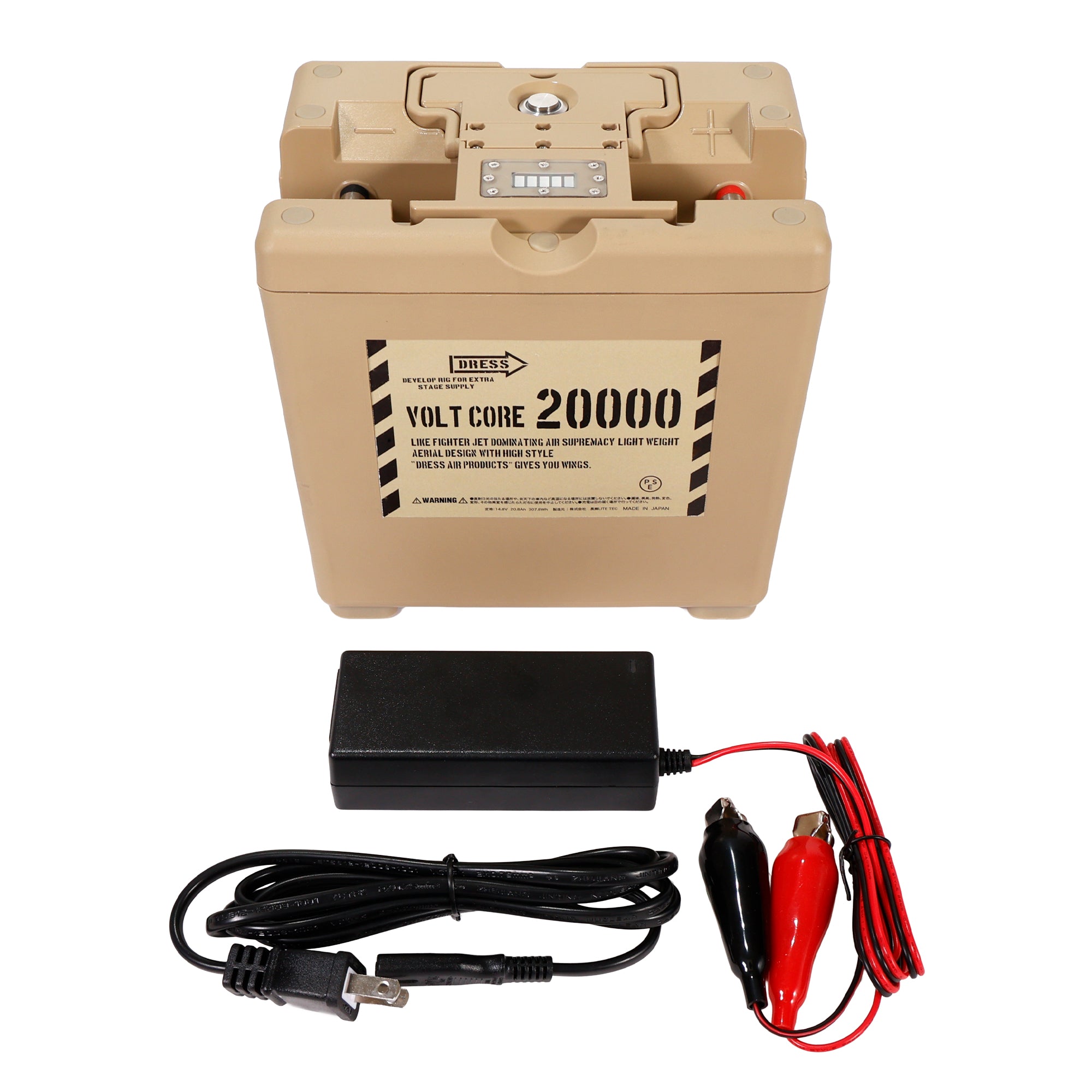DRESS 電動リール用防水バッテリー ボルトコア20000