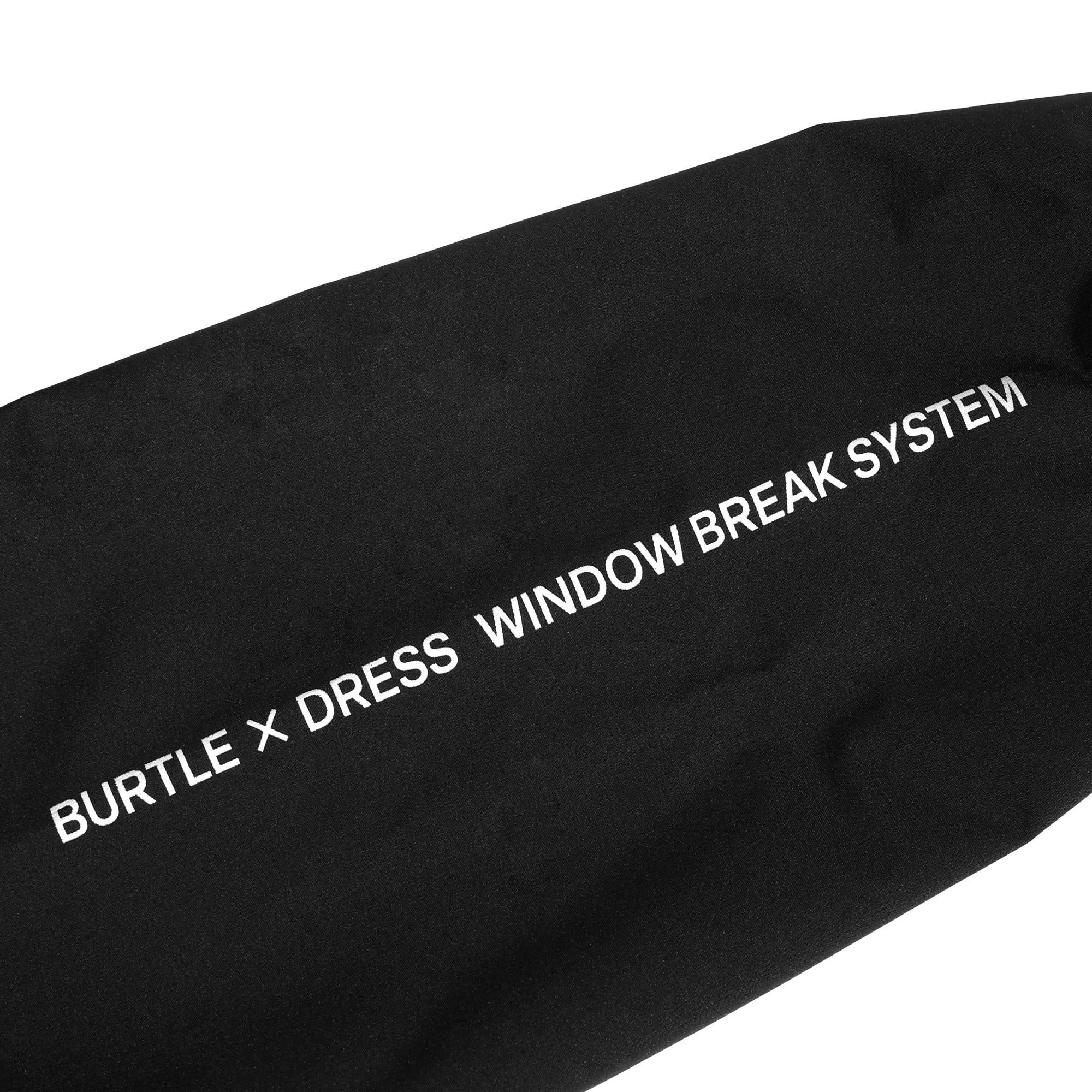 BURTLE×DRESS 480 フーディジャケット DRESSコラボモデル(ユニセックス)【ブラック】バートル