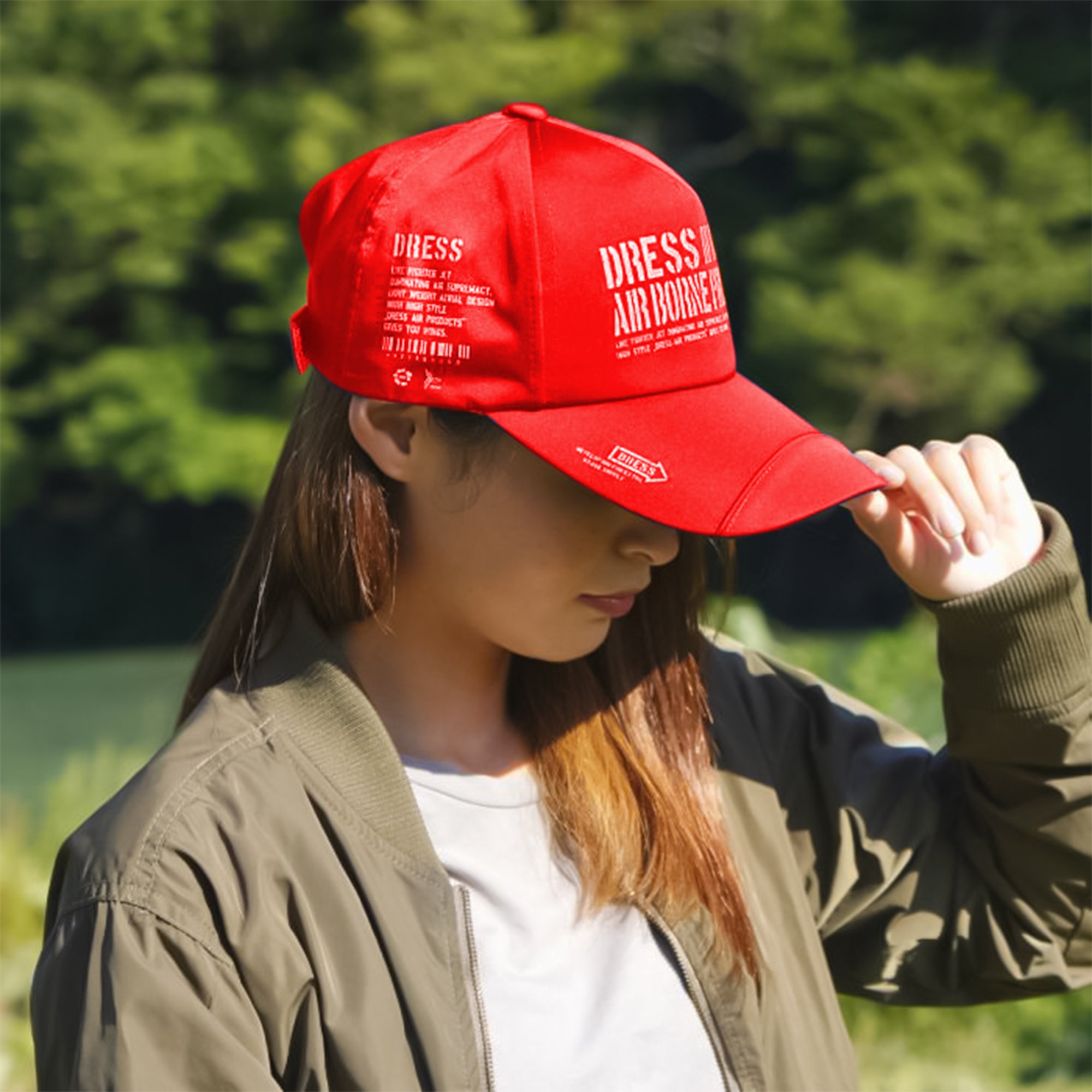 DRESS AIRBORNE キャップ 帽子 キャップ メンズ レディース 熱中症対策 DRESS AIRBORNE キャップ 帽子 キャップ メンズ レディース 熱中症対策