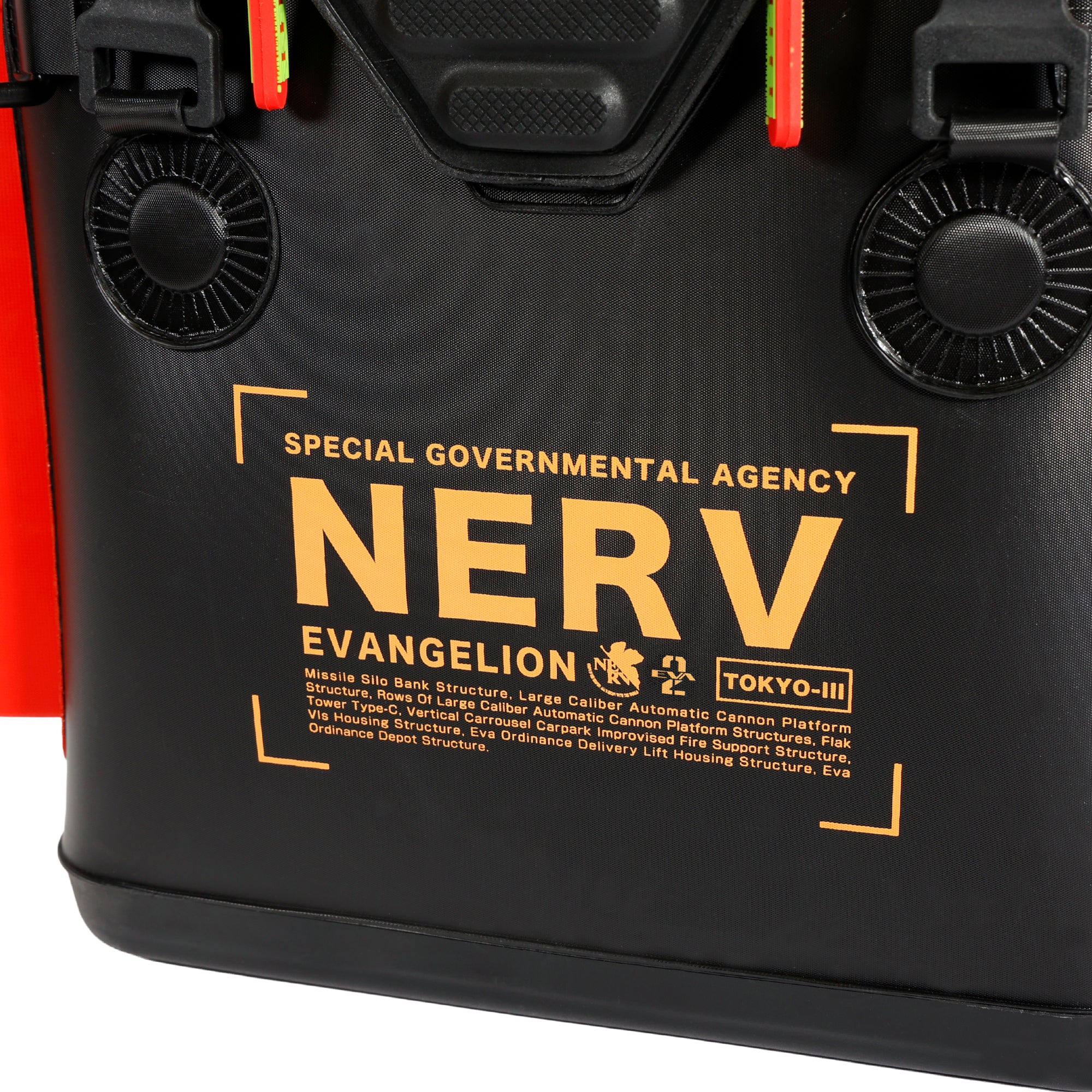 EVA×DRESS Mini Bucket, 17L, Evangelion Unit-02 Color