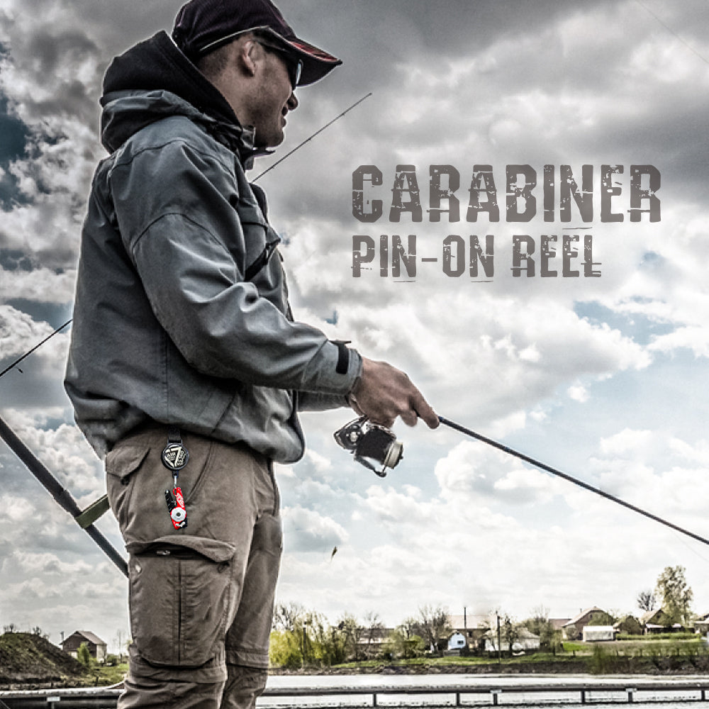 DRESS Carabiner Pin-on Reel