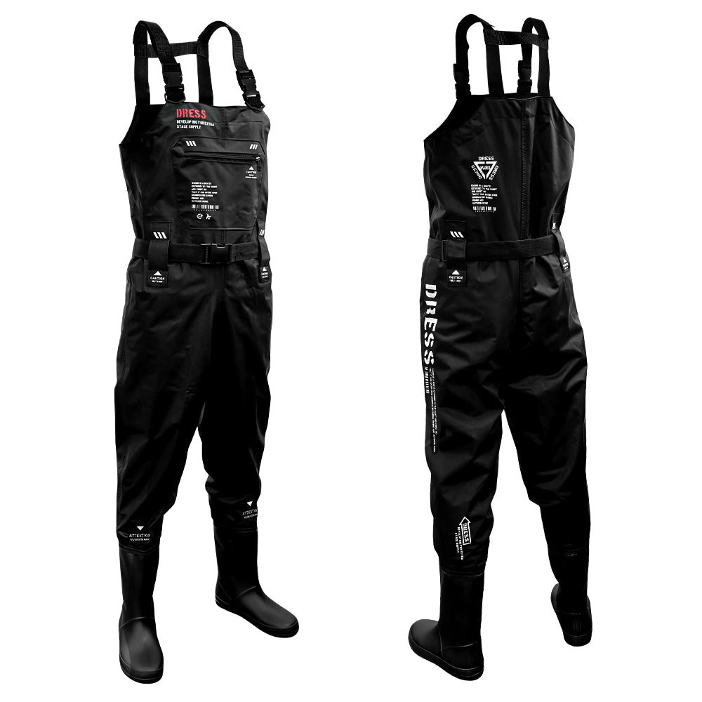 DRESS Airborne Chest High Waders Kids/Women's Chest High Boots (Radial Sole)