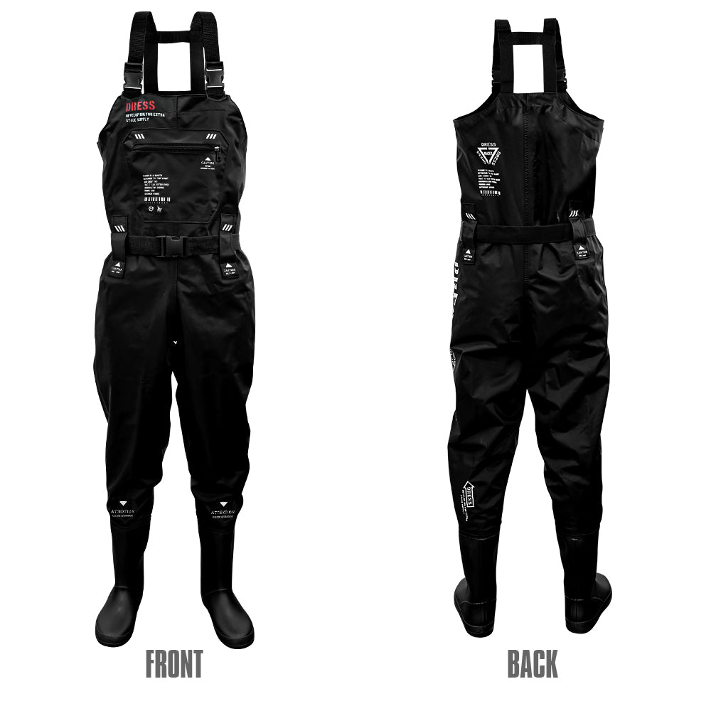 DRESS Airborne Chest High Waders Kids/Women's Chest High Boots (Radial Sole)