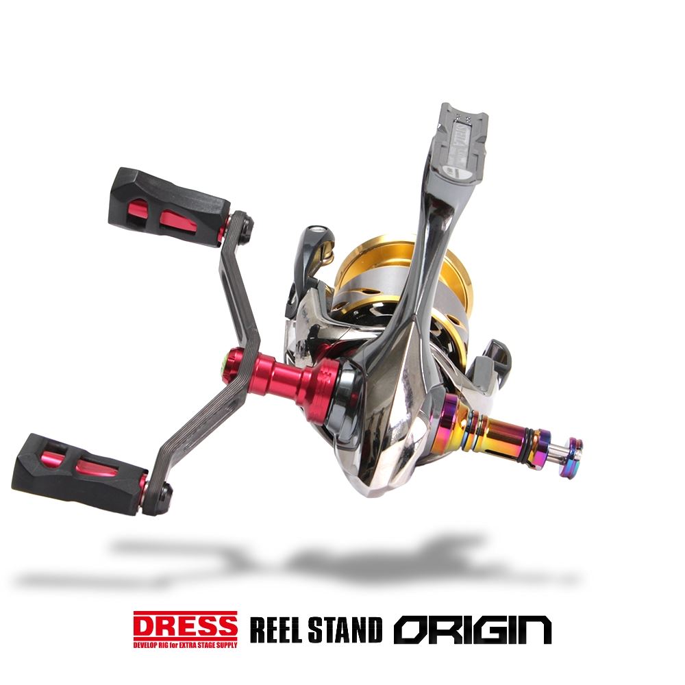 リールスタンド オリジン SHIMANO シマノ DAIWA ダイワ スピニングリール用 42mm