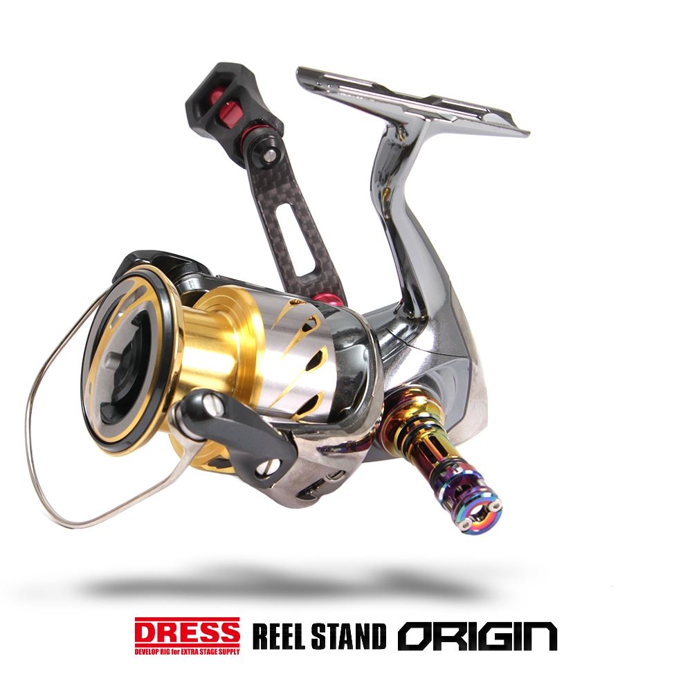 リールスタンド オリジン SHIMANO シマノ DAIWA ダイワ スピニングリール用 42mm