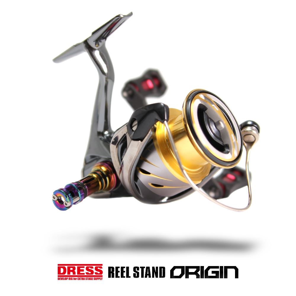 リールスタンド オリジン SHIMANO シマノ DAIWA ダイワ スピニングリール用 42mm