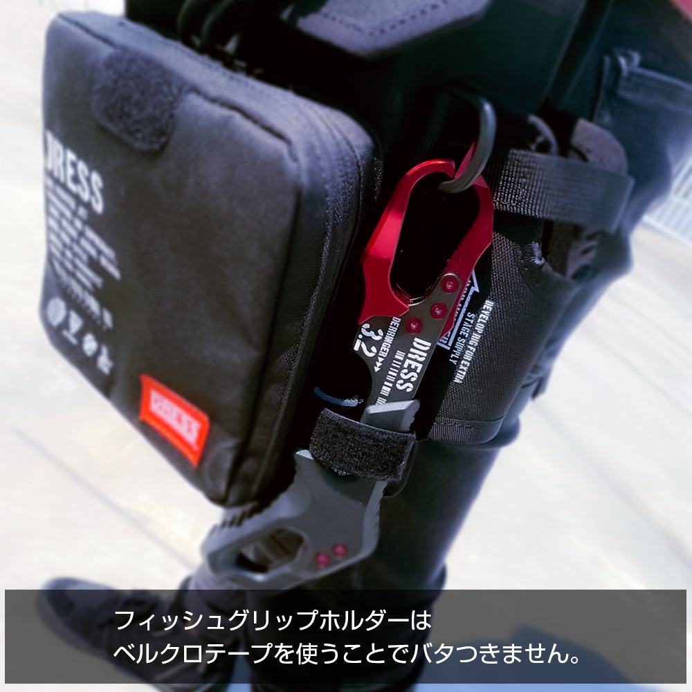 DRESS タクティカル レッグバッグ AIR BORNE エアボーン レッグバッグ 釣り