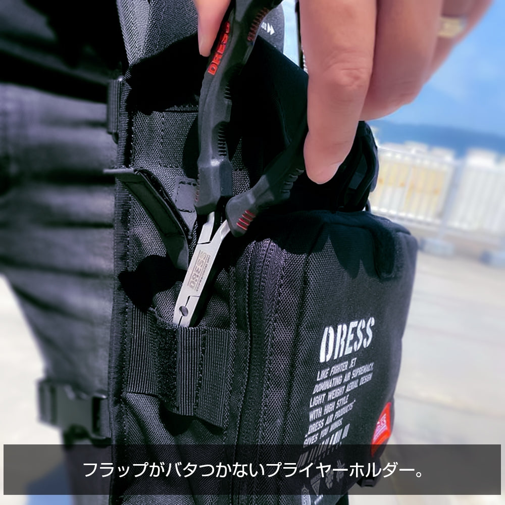 DRESS タクティカル レッグバッグ AIR BORNE エアボーン レッグバッグ 釣り