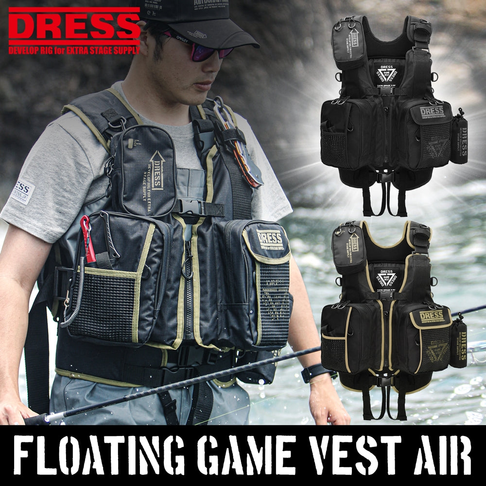 DRESS Floating Game Vest with AIR Supporter