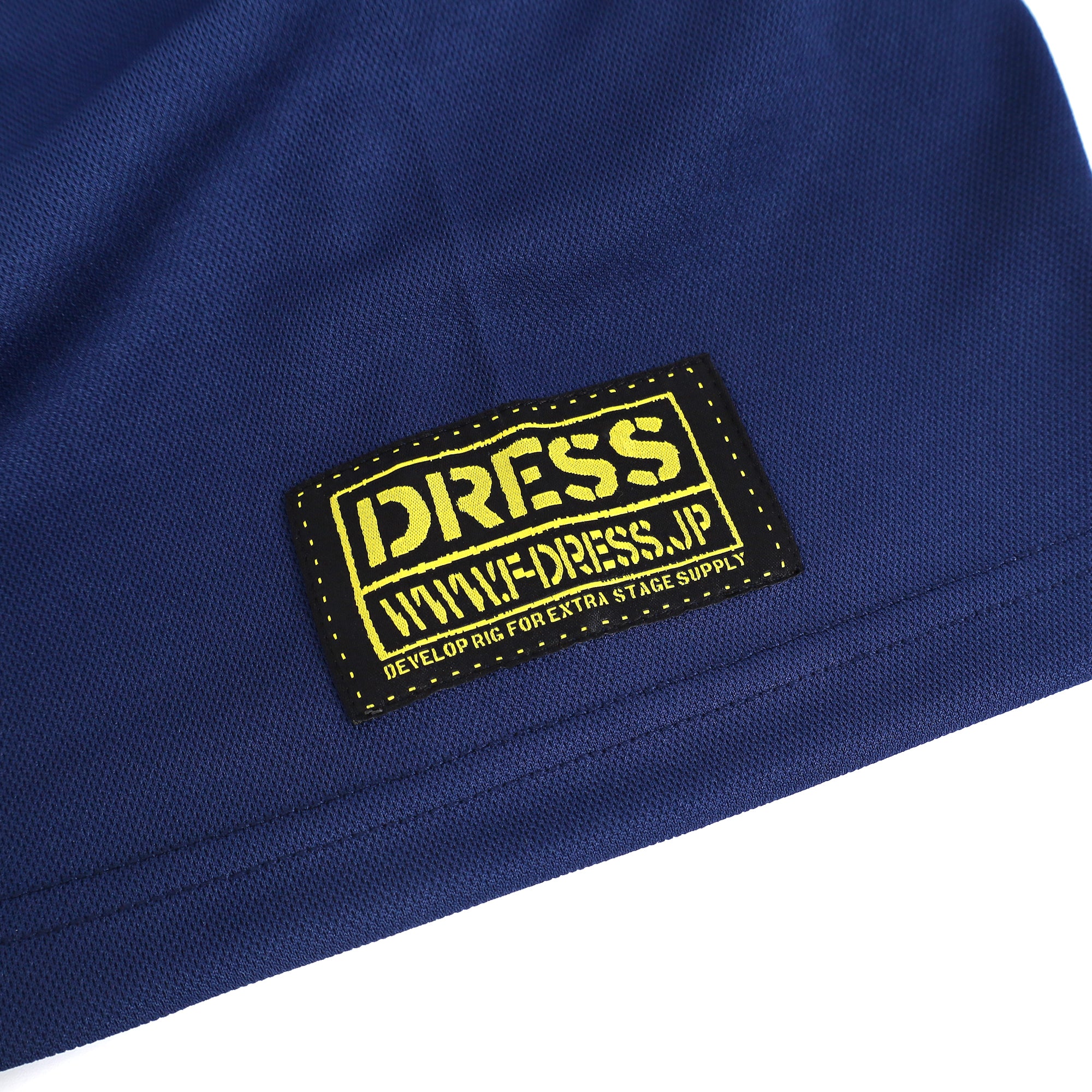 【残り1枚/Sサイズのみ】DRESS LOUD GIRL ドライポロシャツ【ネイビー】