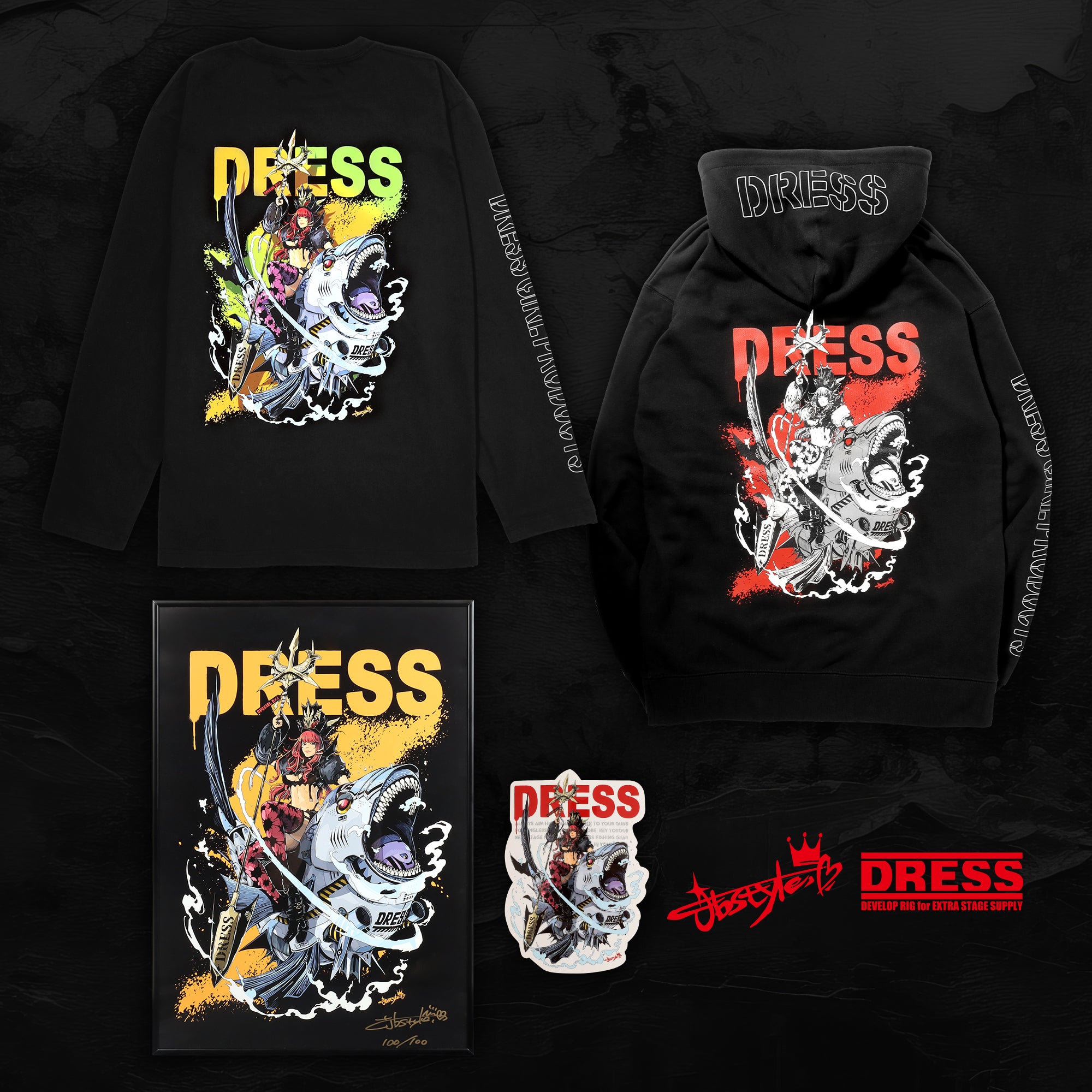 jbstyle.×DRESS 【100セット限定】サイン入りポスター付き コンプリートセット
