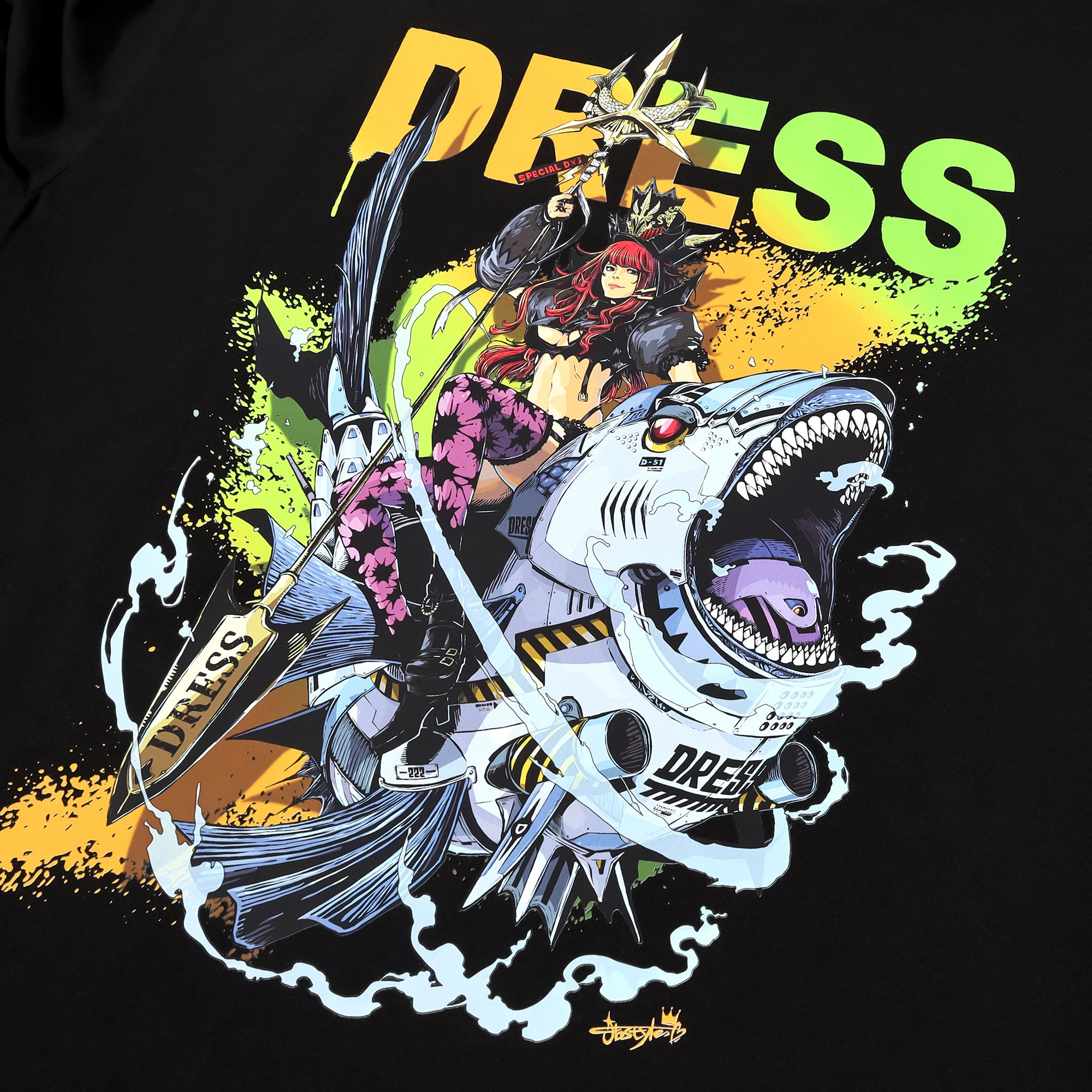 【残り2枚/Lサイズのみ】jbstyle.×DRESS コラボロングTシャツ