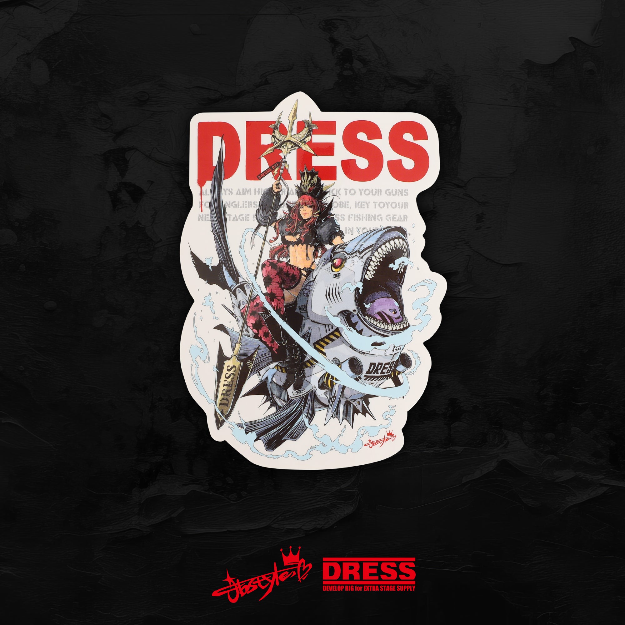 jbstyle.×DRESS ステッカー