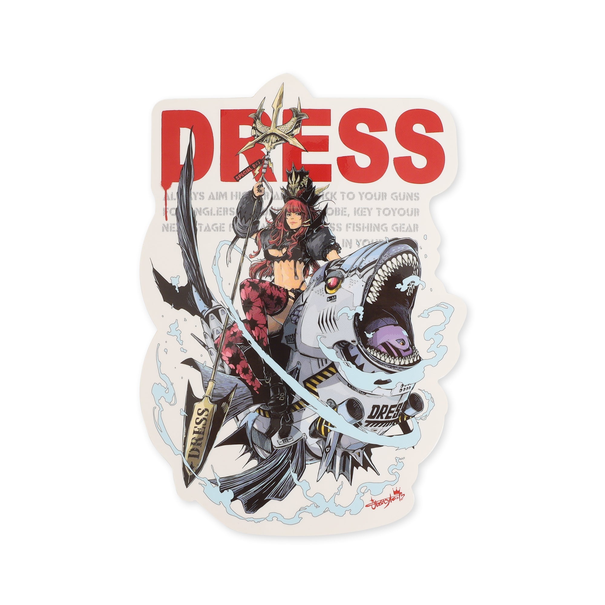 jbstyle.×DRESS ステッカー