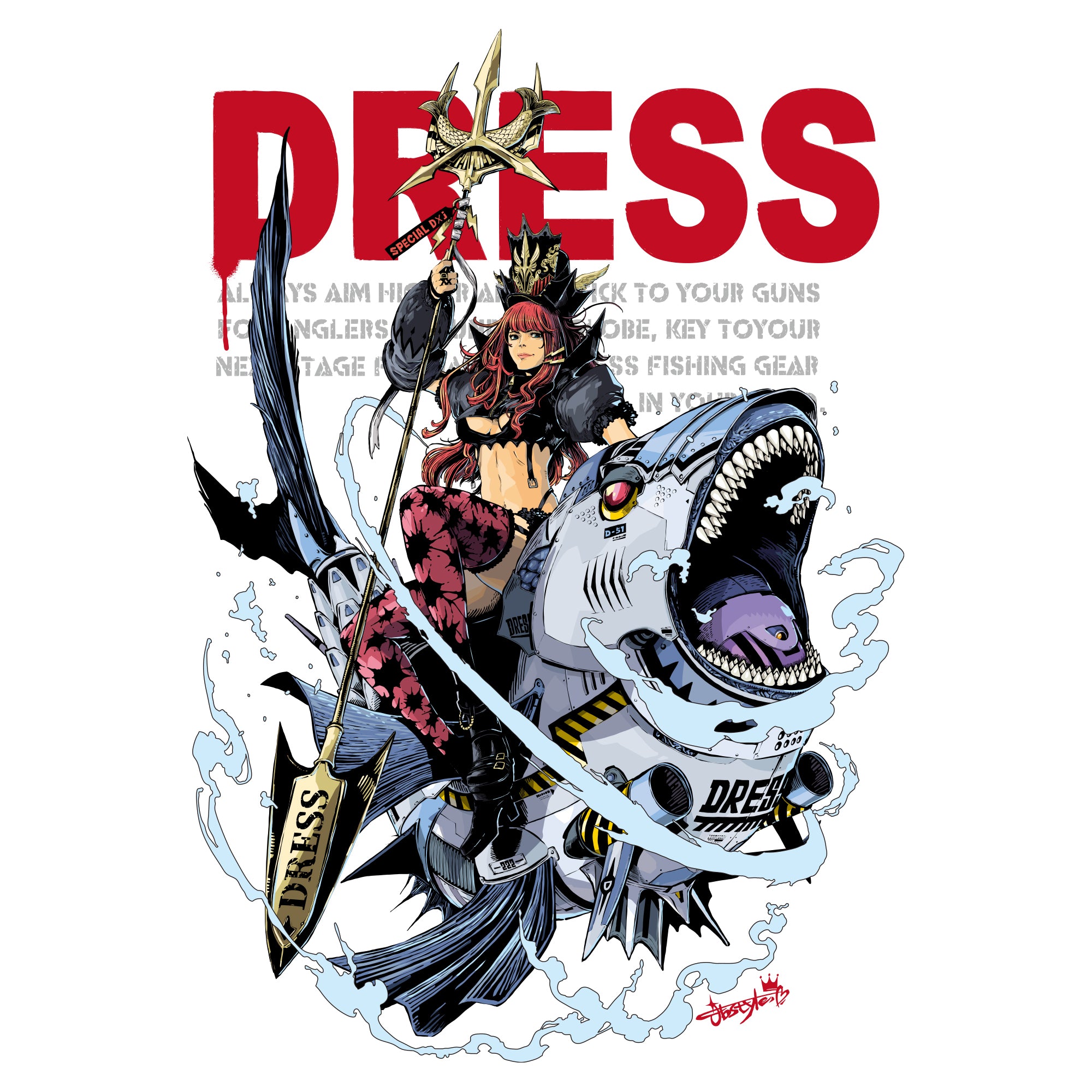 jbstyle.×DRESS ステッカー