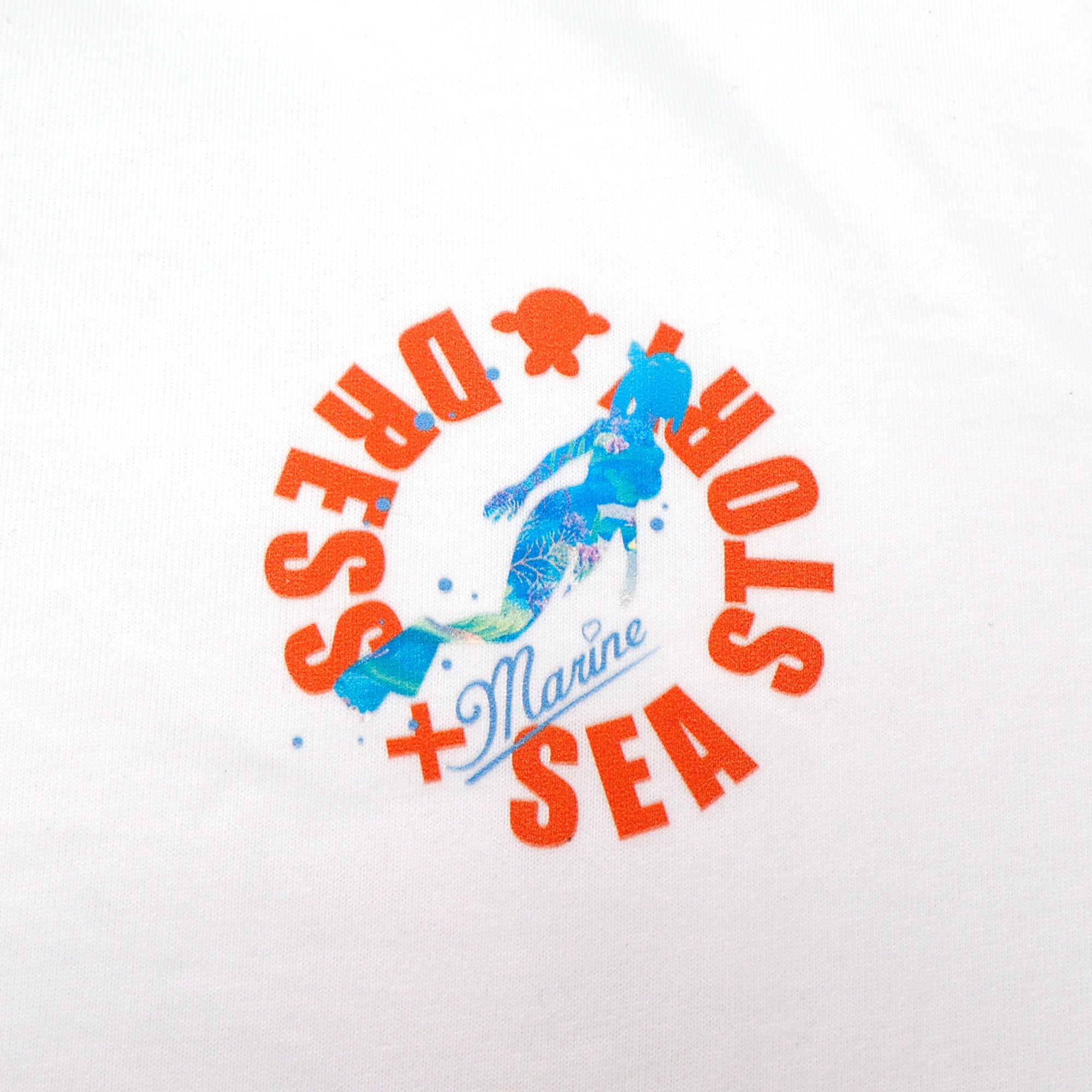【残りわずか/Sサイズのみ】DRESS×海物語 マリンちゃんTシャツ
