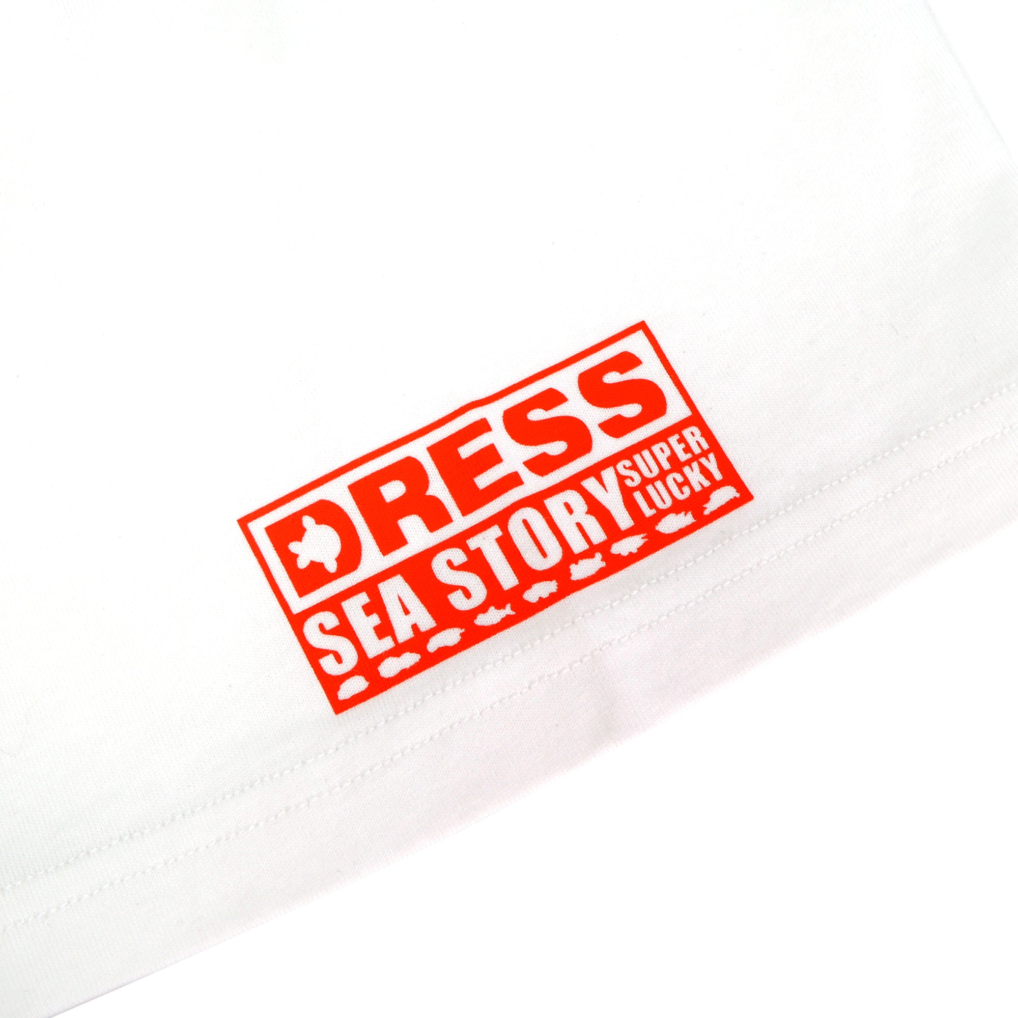 【残りわずか/Sサイズのみ】DRESS×海物語 マリンちゃんTシャツ