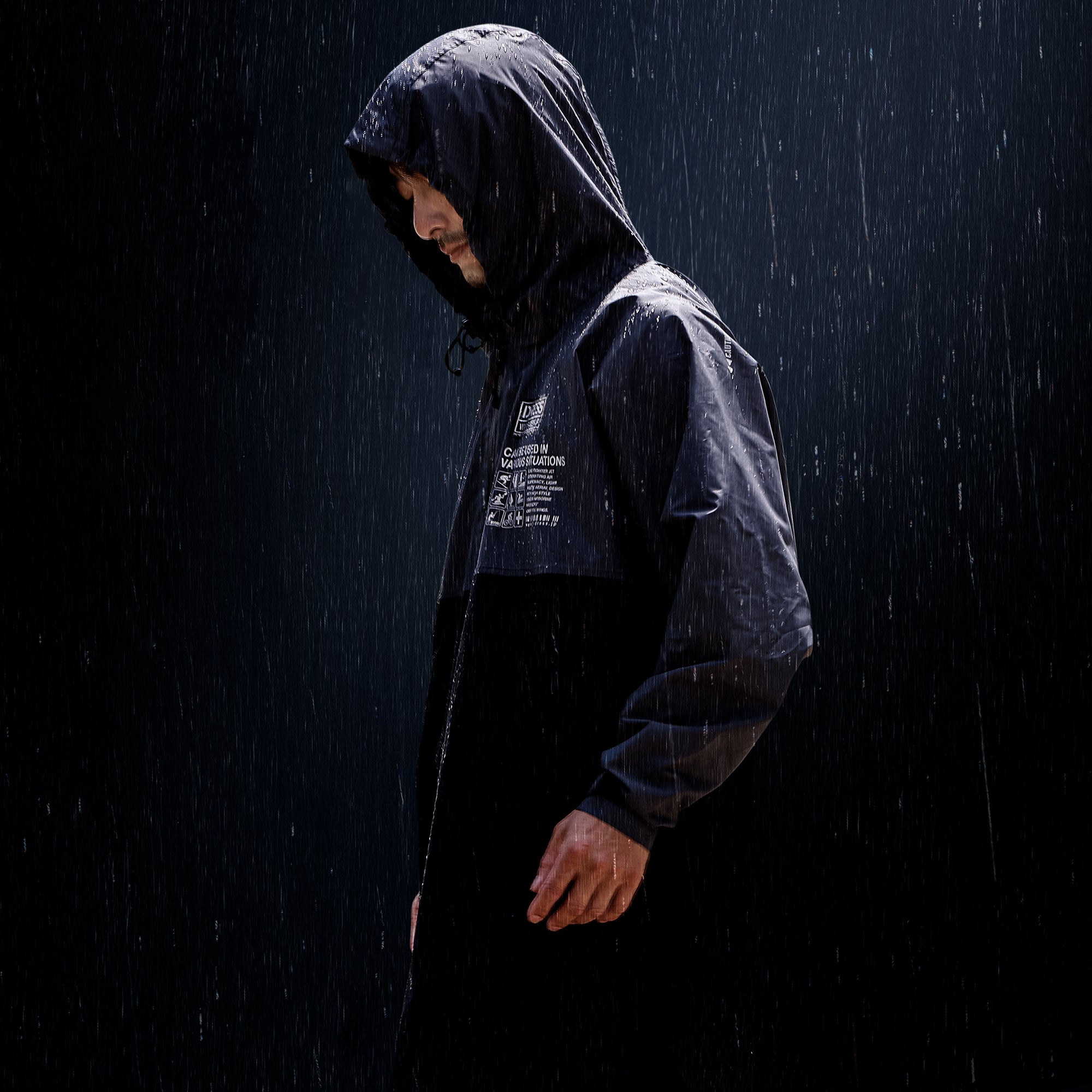 DRESS Packable Rain Poncho AIRBORNE