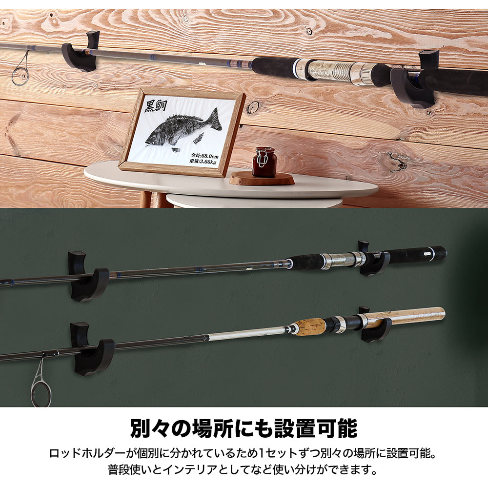 DRESS wall-mounted rod stand