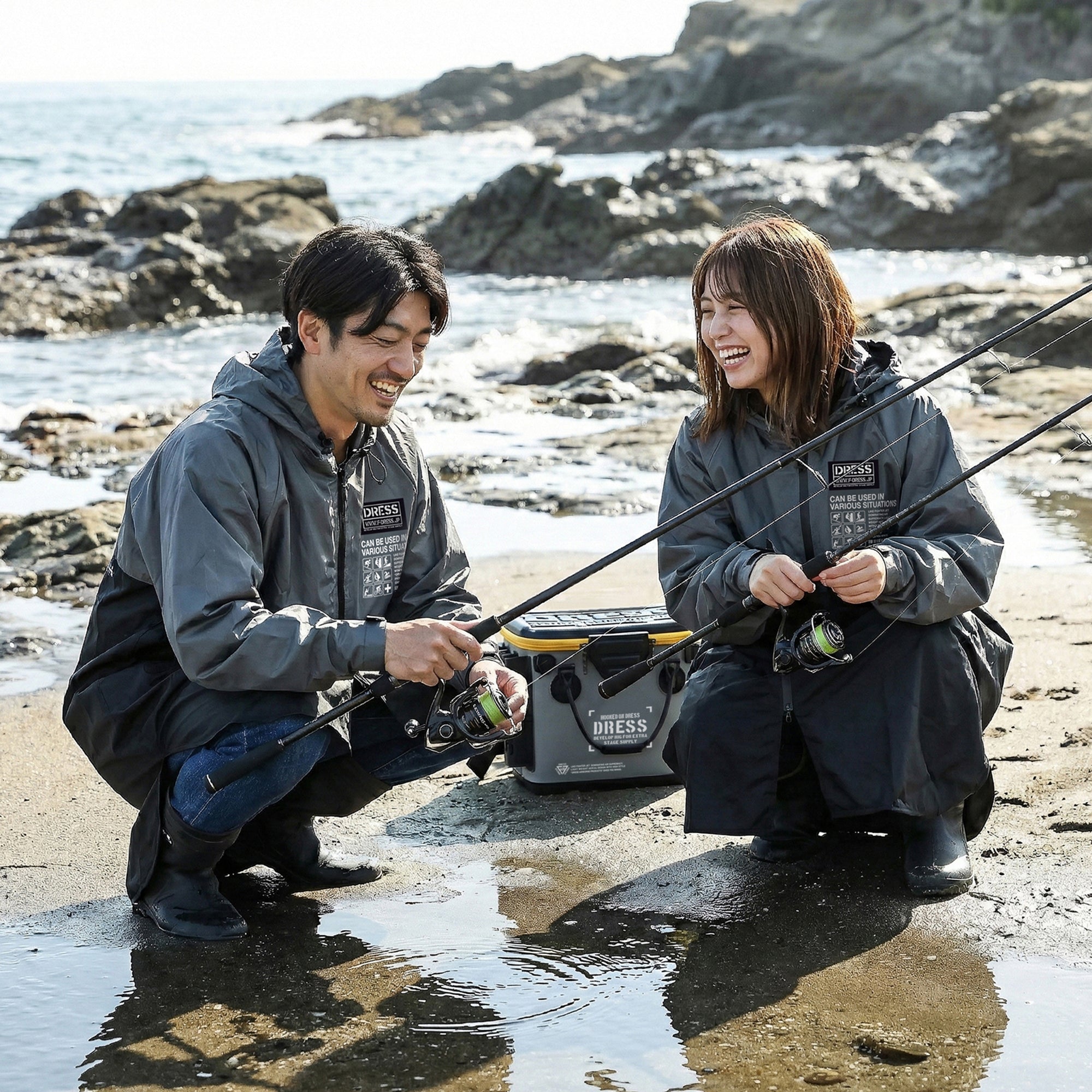 DRESS Packable Rain Poncho AIRBORNE