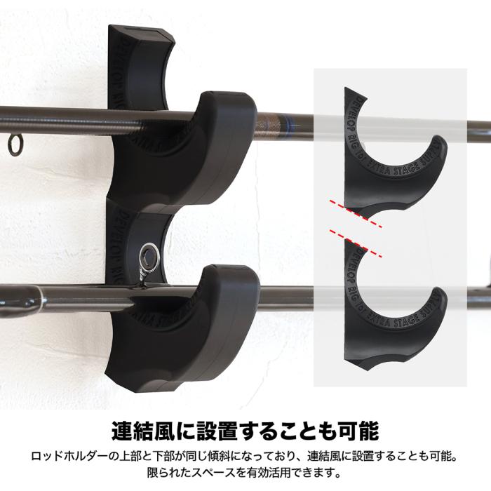 DRESS wall-mounted rod stand