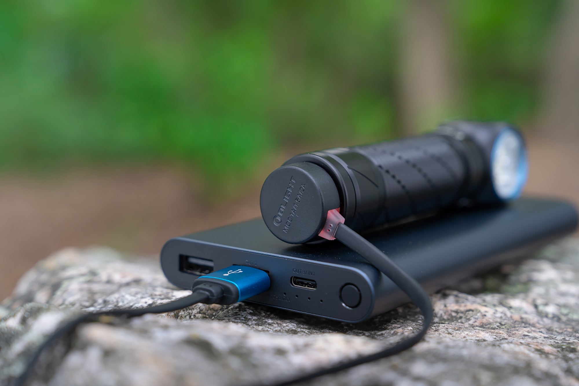 Olight Perun 3 3000 Lumen Rechargeable L-Shaped Headlamp