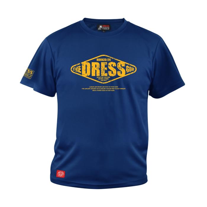 
                  
                    DRESS VINTAGE LOGO DRY T-shirt ヴィンテージロゴ ドライTシャツ【ネイビー】【Sサイズ残り2着】
                  
                