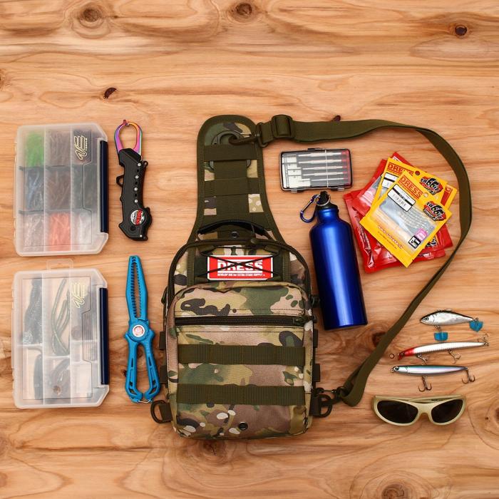 DRESS ミリタリー ショルダーバッグ 2WAY