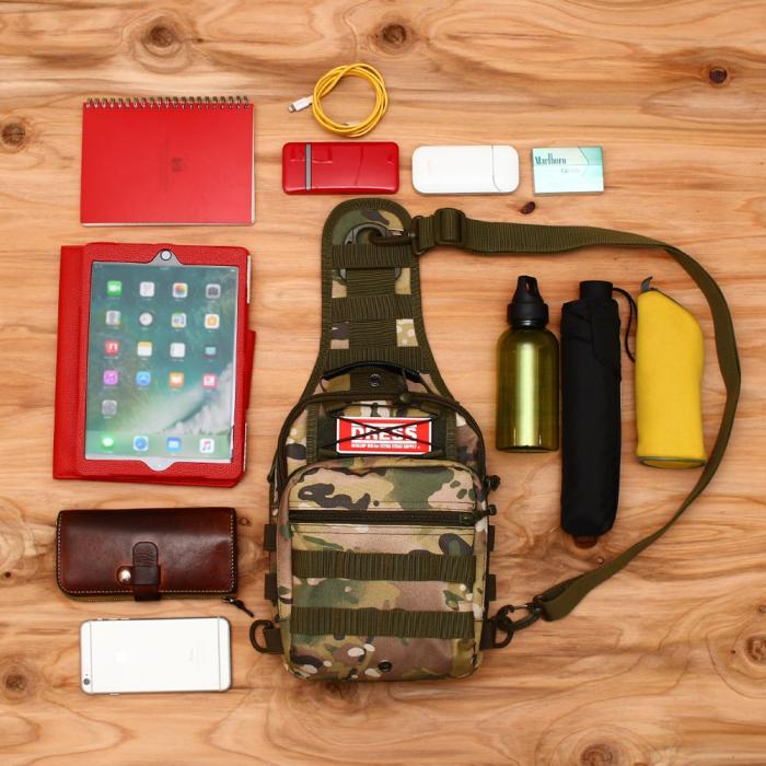 DRESS ミリタリー ショルダーバッグ 2WAY