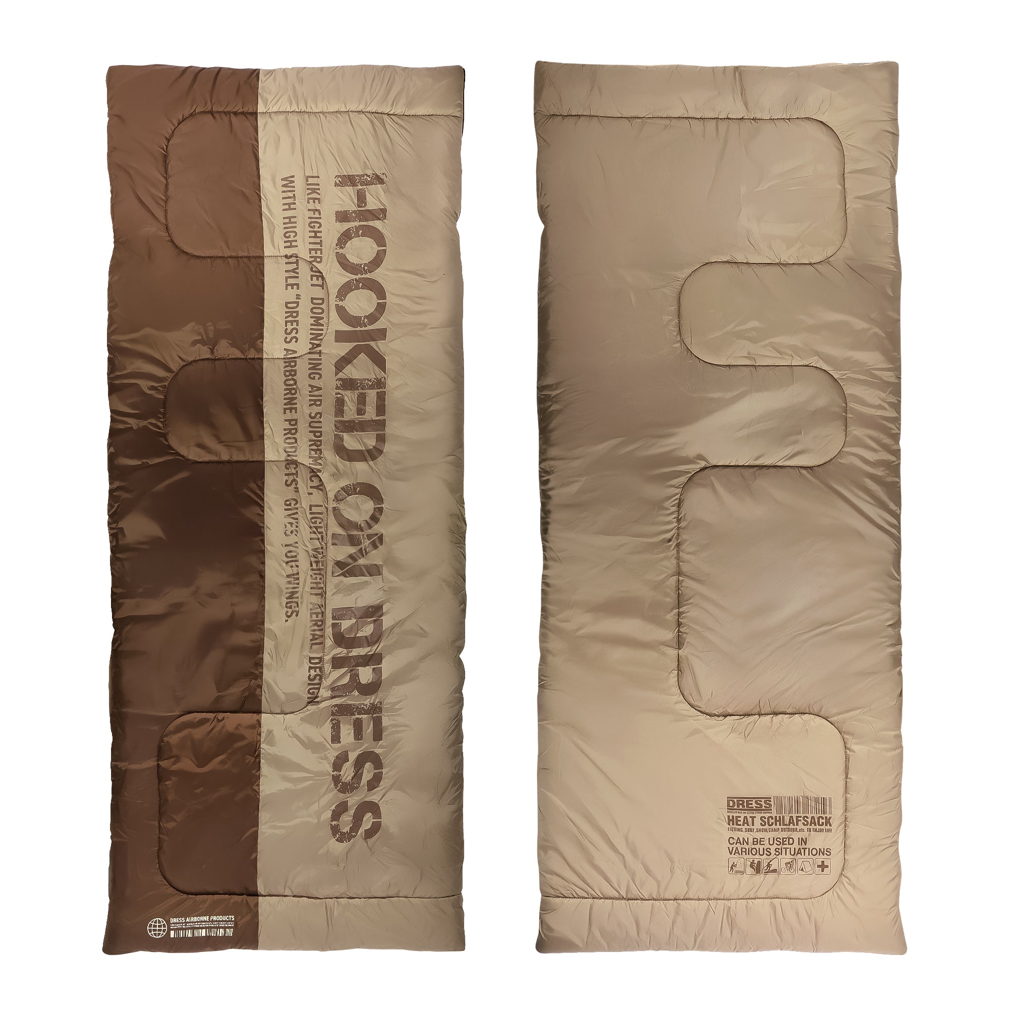 DRESS 5WAYヒートシュラフ AIRBORNE（バッテリー付）【2026年1月発送