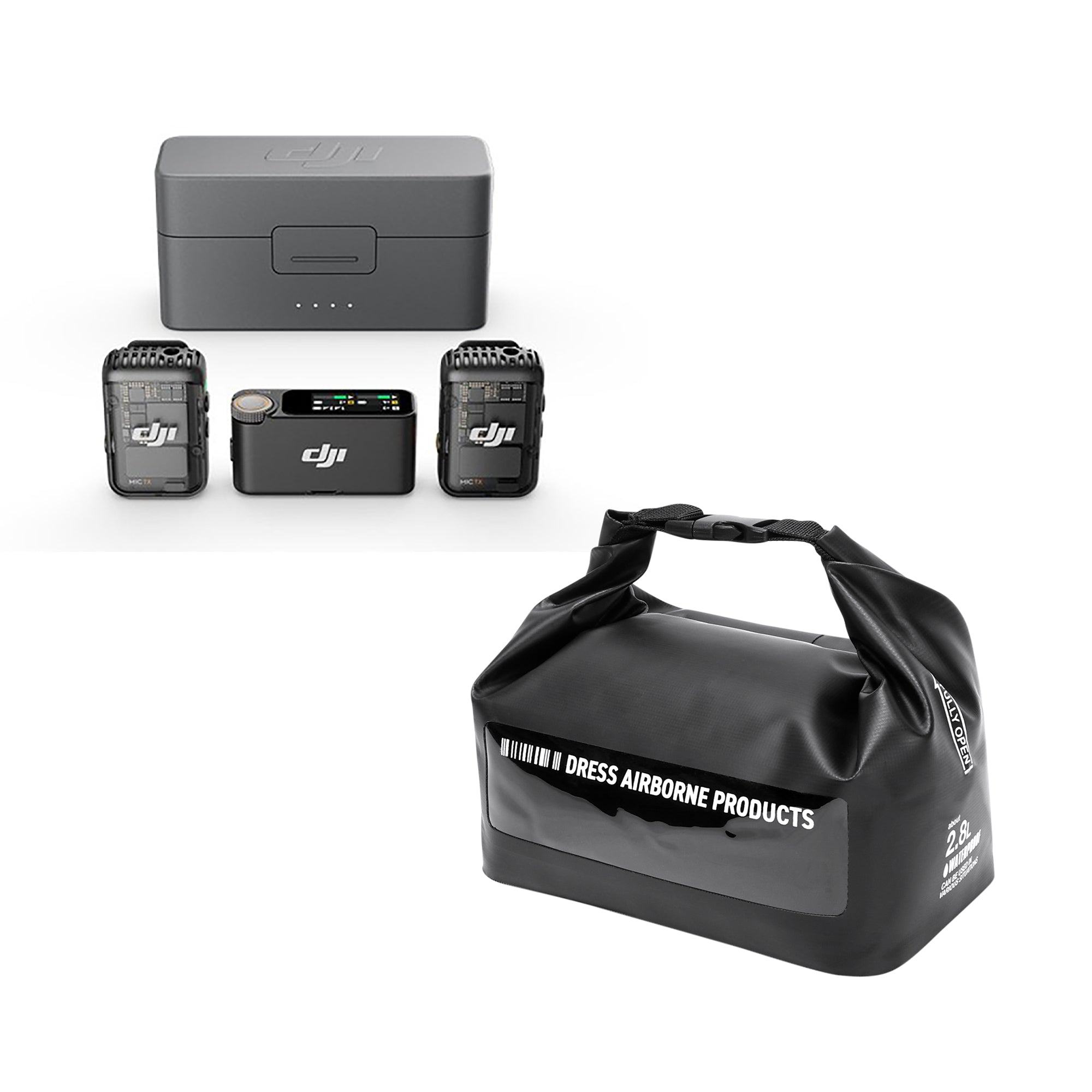 DJI Mic 2 (トランスミッター×2 + レシーバー×1 + 充電ケース