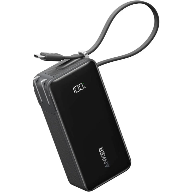Anker Power Bank (10000mAh, Fusion, Built-In USB-C ケーブル) [Anker(アンカー)]