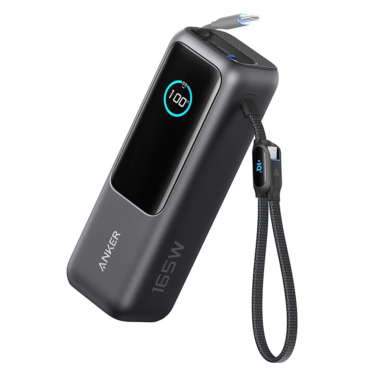 Anker Power Bank (25000mAh, Built-In & 巻取り式USB-Cケーブル Anker Power Bank (25000mAh, Built-In & 巻取り式USB-Cケーブル