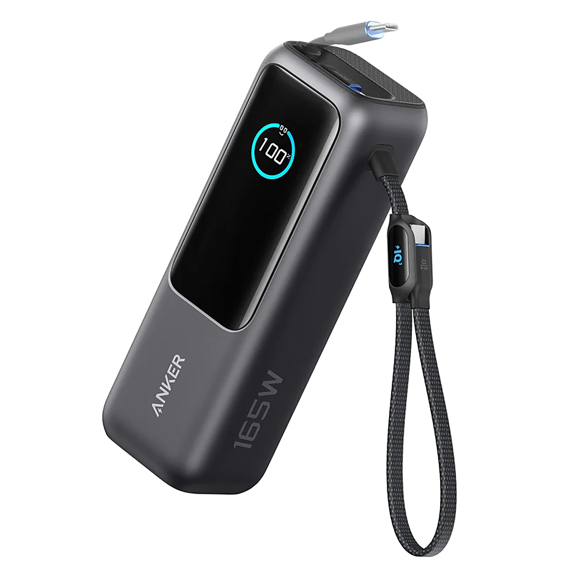 Anker Power Bank (25000mAh, Built-In & 巻取り式USB-Cケーブル Anker Power Bank (25000mAh, Built-In & 巻取り式USB-Cケーブル