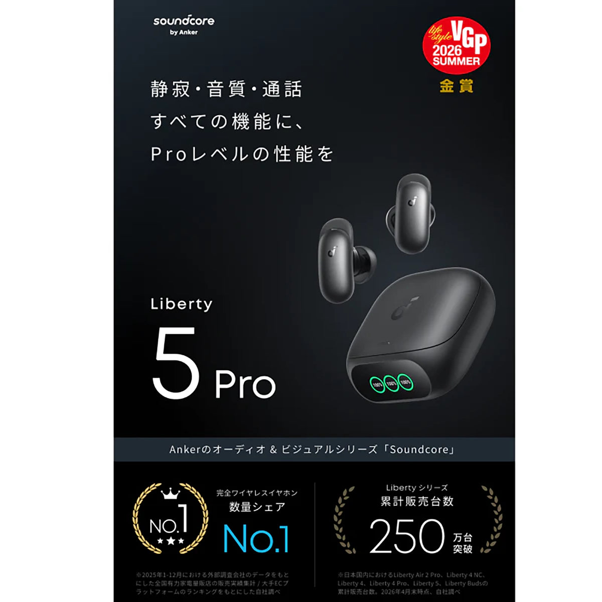 Anker Soundcore Liberty 5 Pro [Anker(アンカー)]
