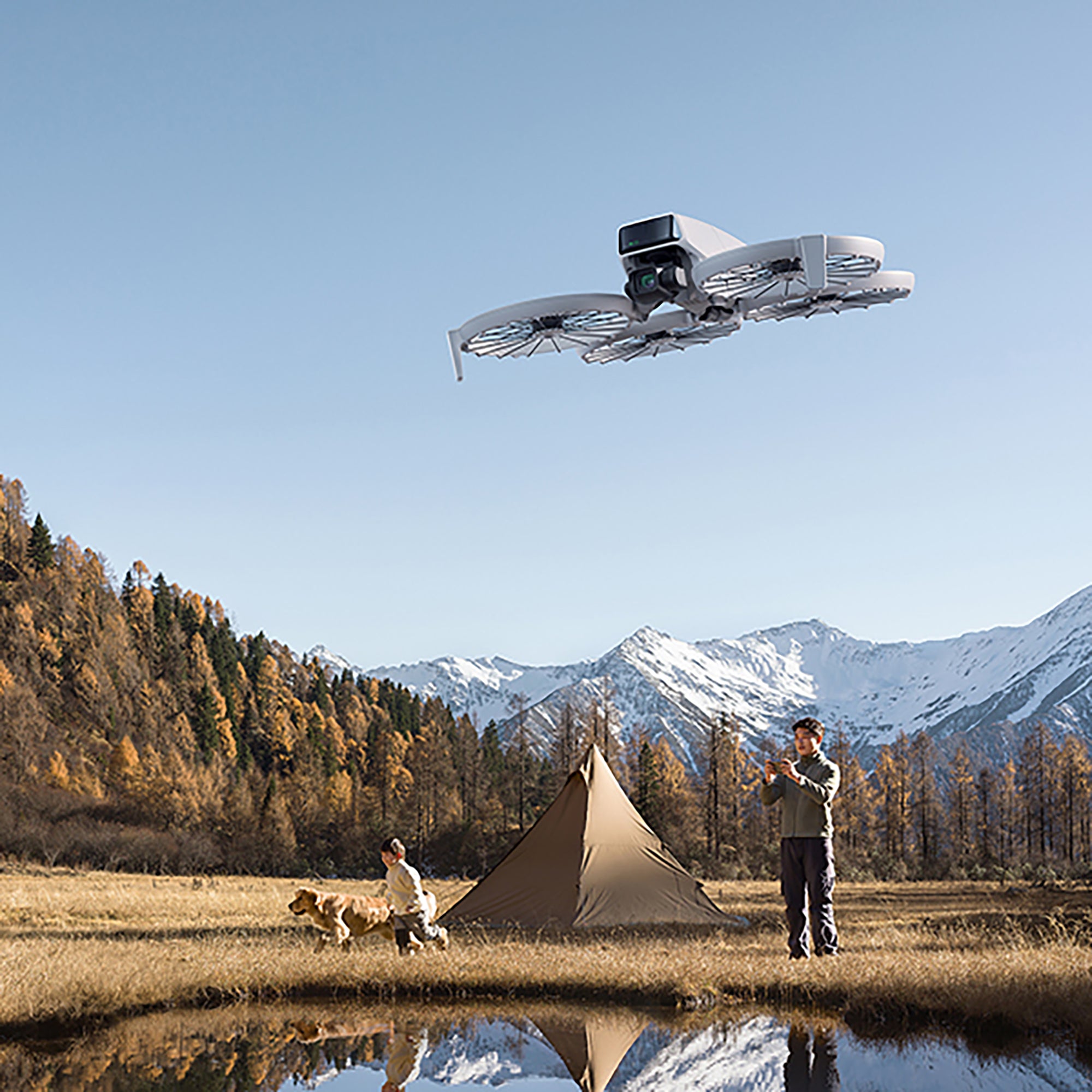 DJI（ディージェーアイ）Flip｜249g 軽量4Kドローン DJI RC 2付属・保険付